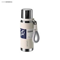 Termo Elegante de Acero Inoxidable 316 de 700 ml Blanco